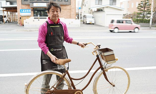 古畑任三郎の愛車CELINE | 旭川の自転車専門店はっとりスポーツ商会